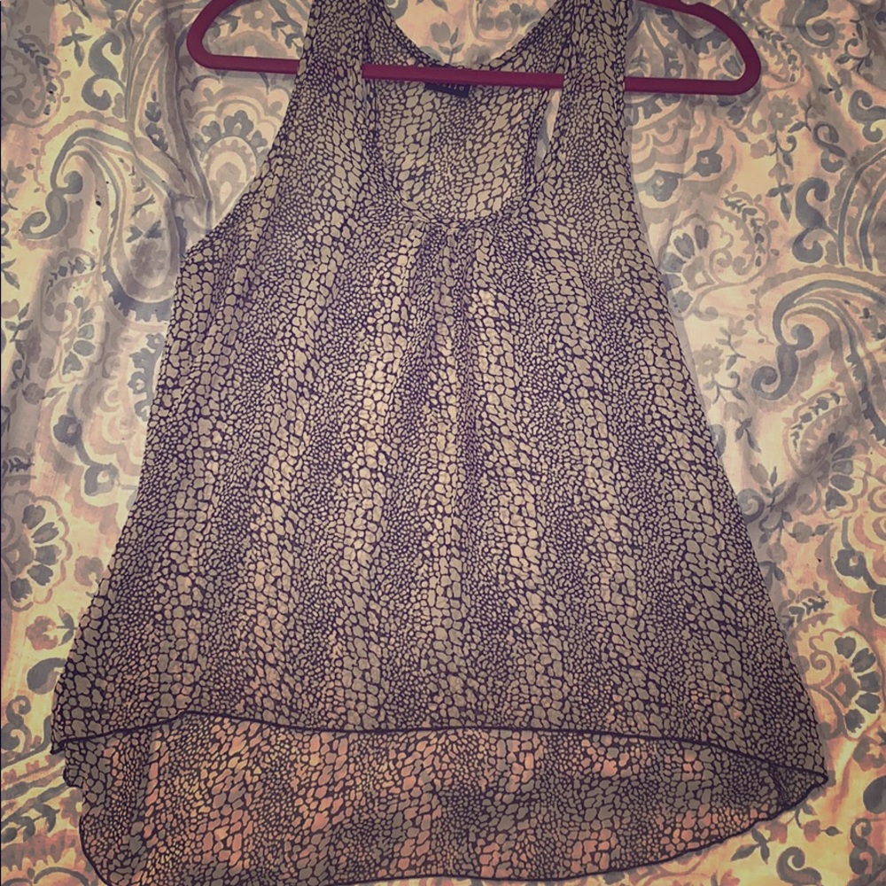 Tank top blouse